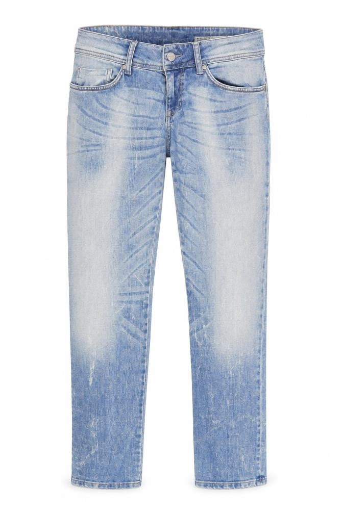 BIG STAR Mens Blue  Cotton Tapered Jeans Size 31 in L30 in Slim  - Soft Feel