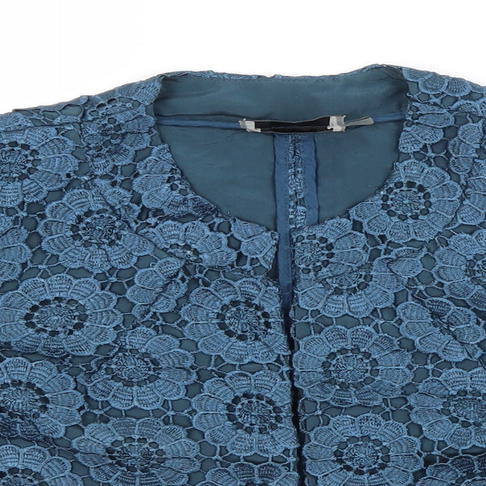 ASOS Womens Blue Floral  Jacket  Size 6