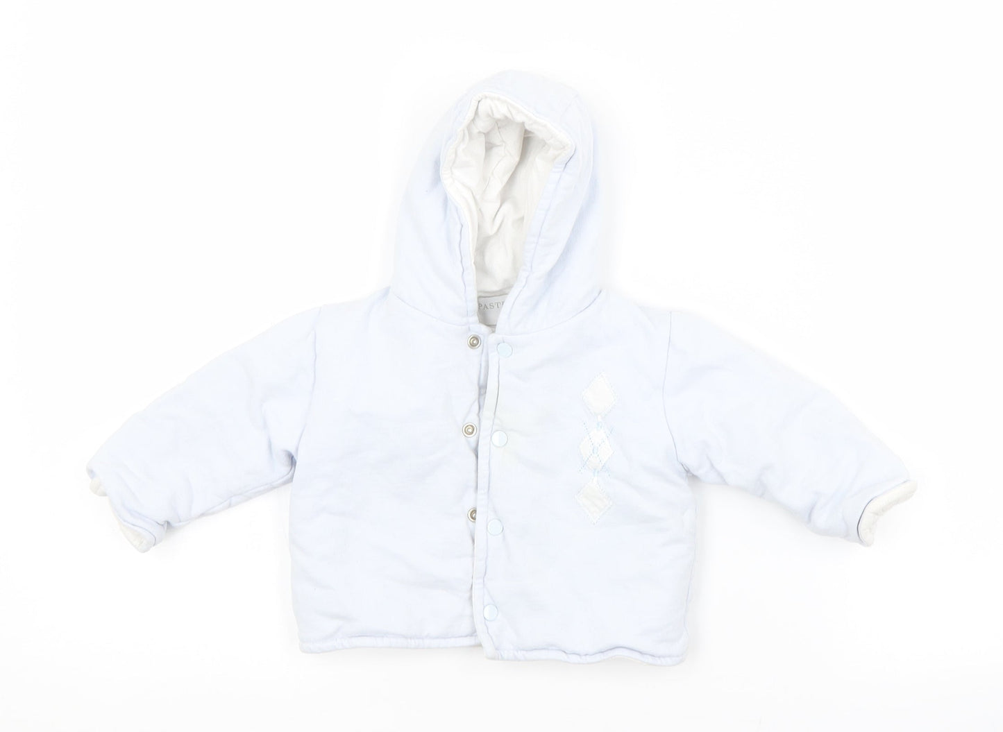 Pastel Baby Blue   Basic Coat Coat Size 0-3 Months