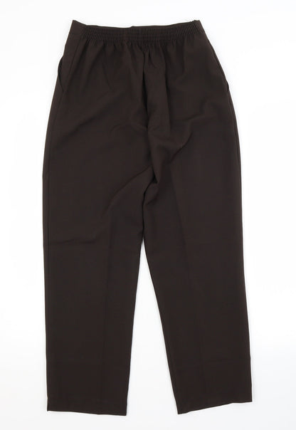 Preworn Womens Brown   Trousers  Size 10 L26 in Regular