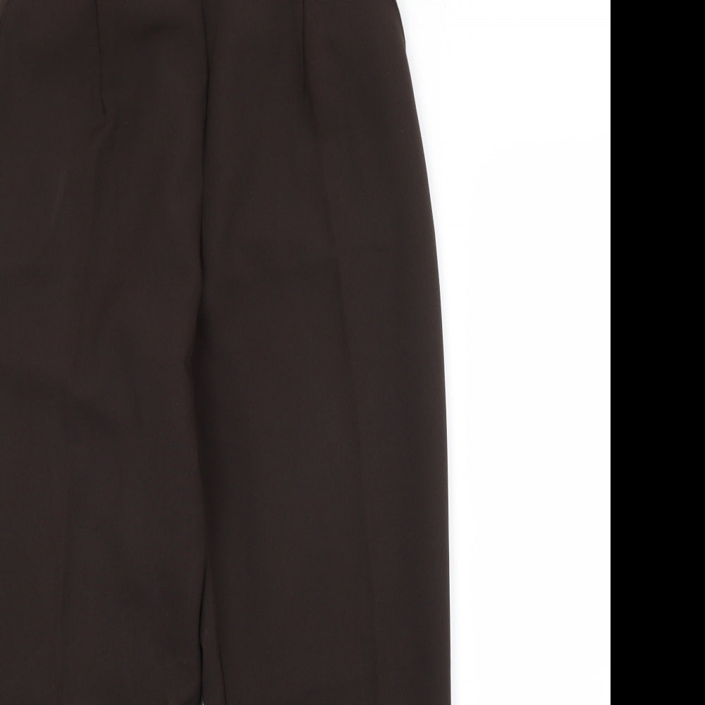 Preworn Womens Brown   Trousers  Size 10 L26 in Regular