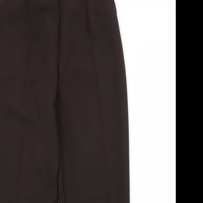 Preworn Womens Brown   Trousers  Size 10 L26 in Regular