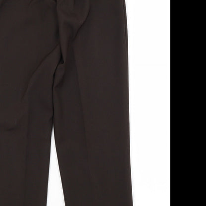 Preworn Womens Brown   Trousers  Size 10 L26 in Regular