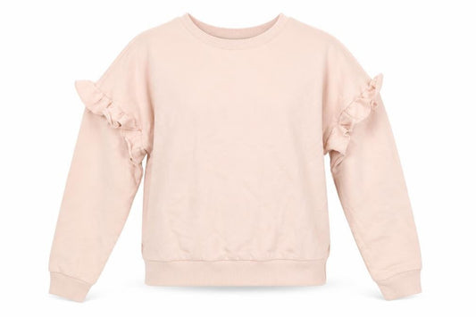 Urban Classics Womens Pink  Cotton Pullover Sweatshirt Size L