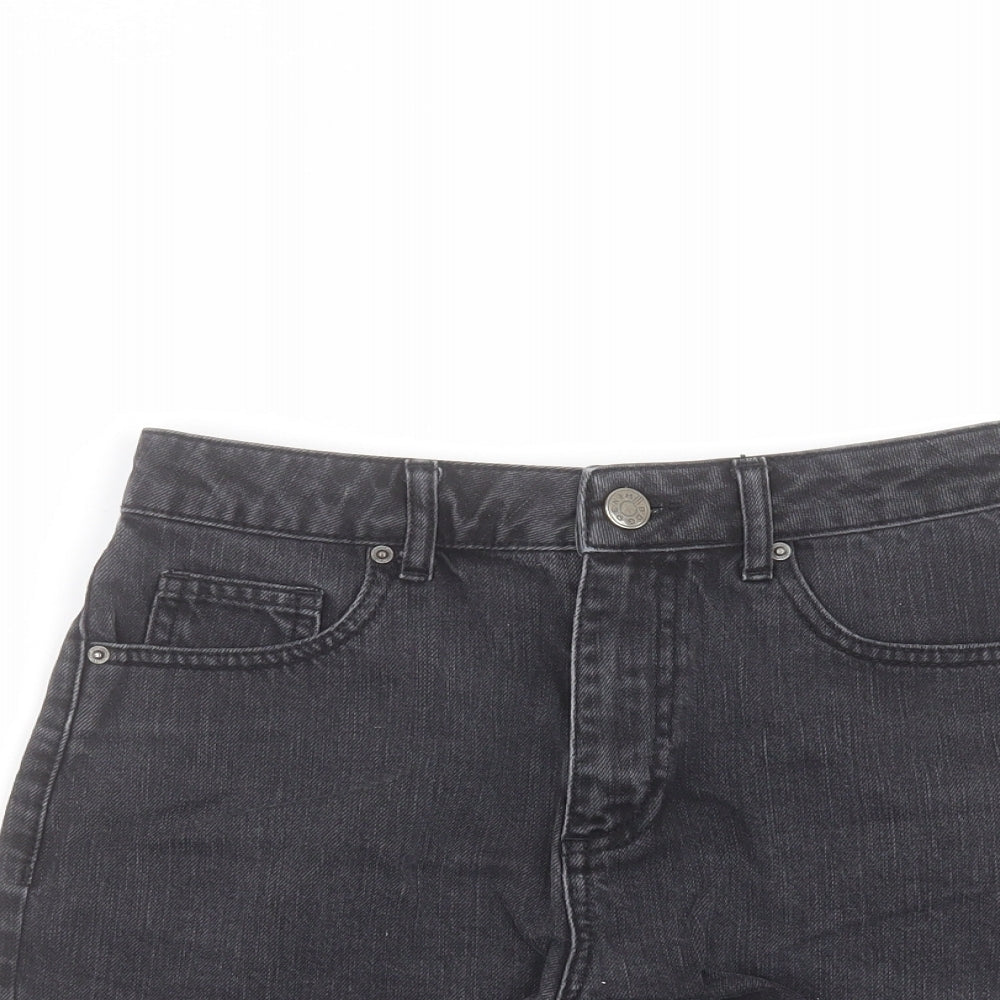 BDG Womens Black  Cotton Hot Pants Shorts Size 26 in  Regular