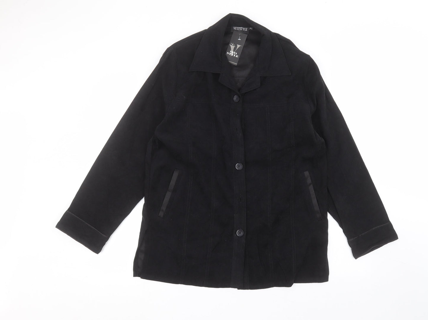 Vettistyle Womens Black   Jacket  Size 14