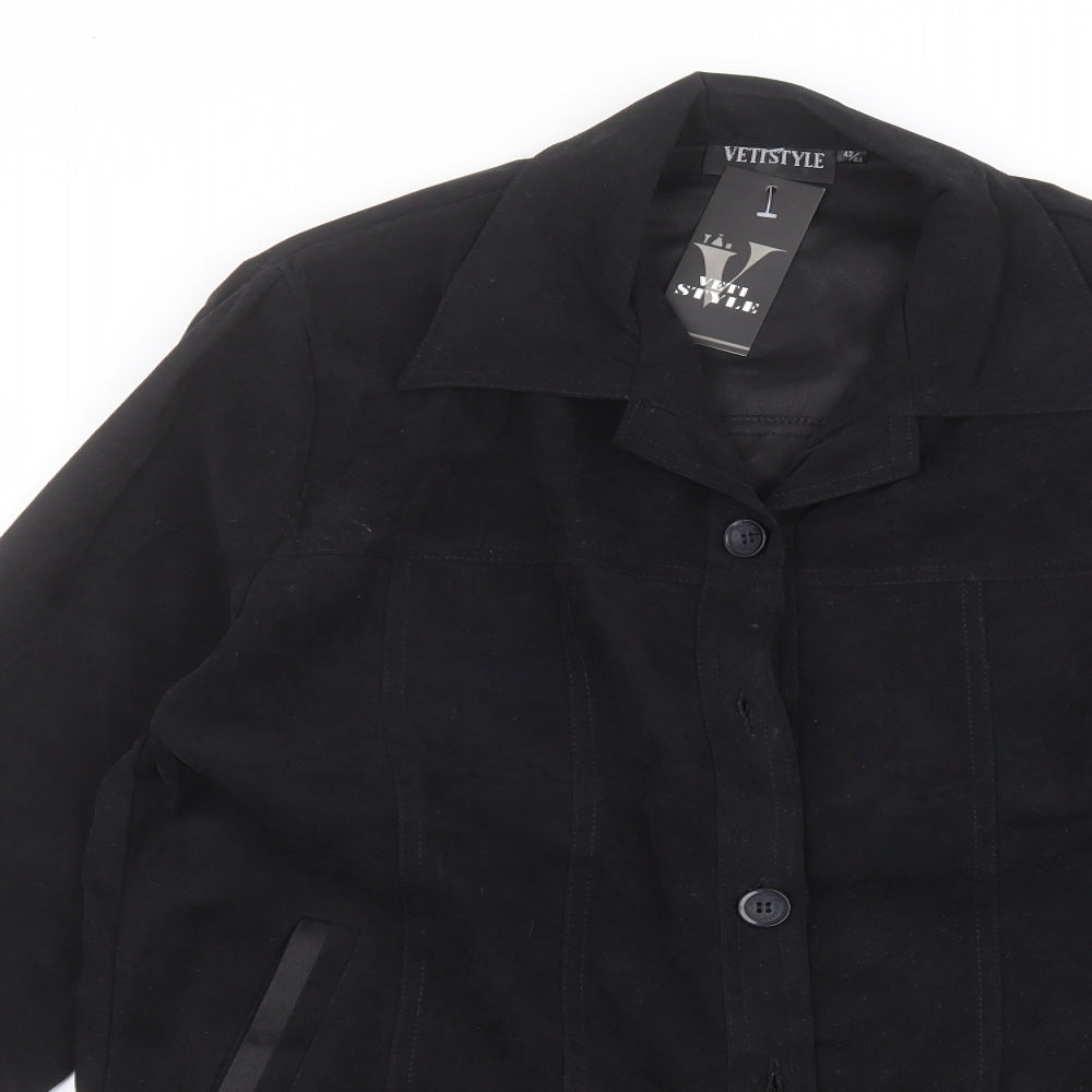 Vettistyle Womens Black   Jacket  Size 14