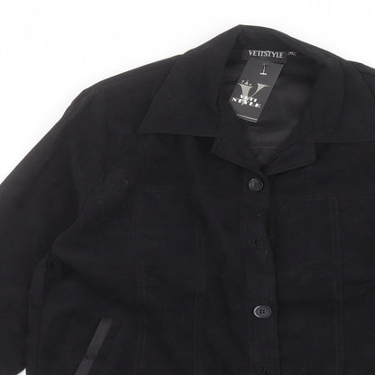 Vettistyle Womens Black   Jacket  Size 14