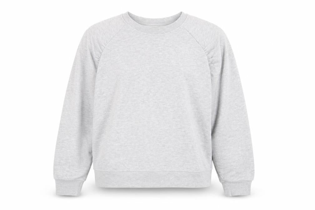 Primark Womens Grey Round Neck  Cotton Pullover Jumper Size L