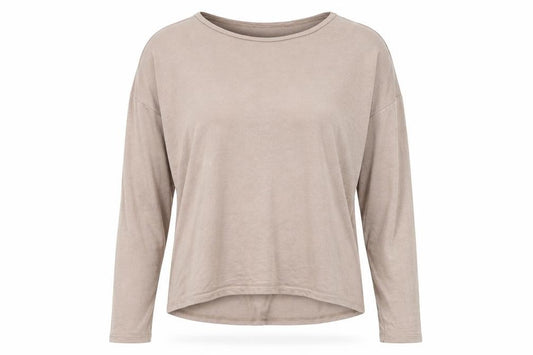 Primark Womens Brown  Viscose Basic T-Shirt Size S Round Neck