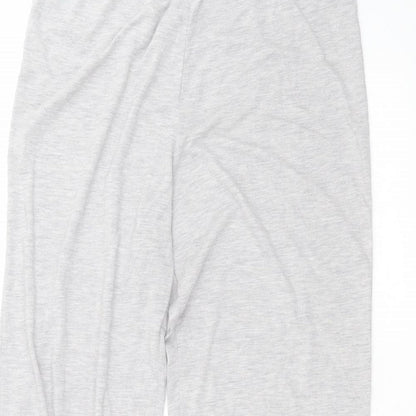 Debenhams Womens Grey  Polyester Trousers  Size 12 L27 in Regular