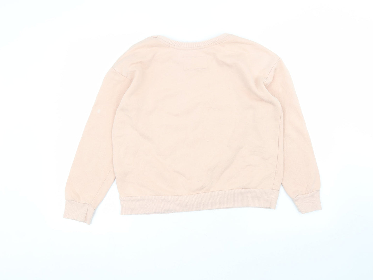 Atmosphere Womens Pink Round Neck  Cotton Pullover Jumper Size 10