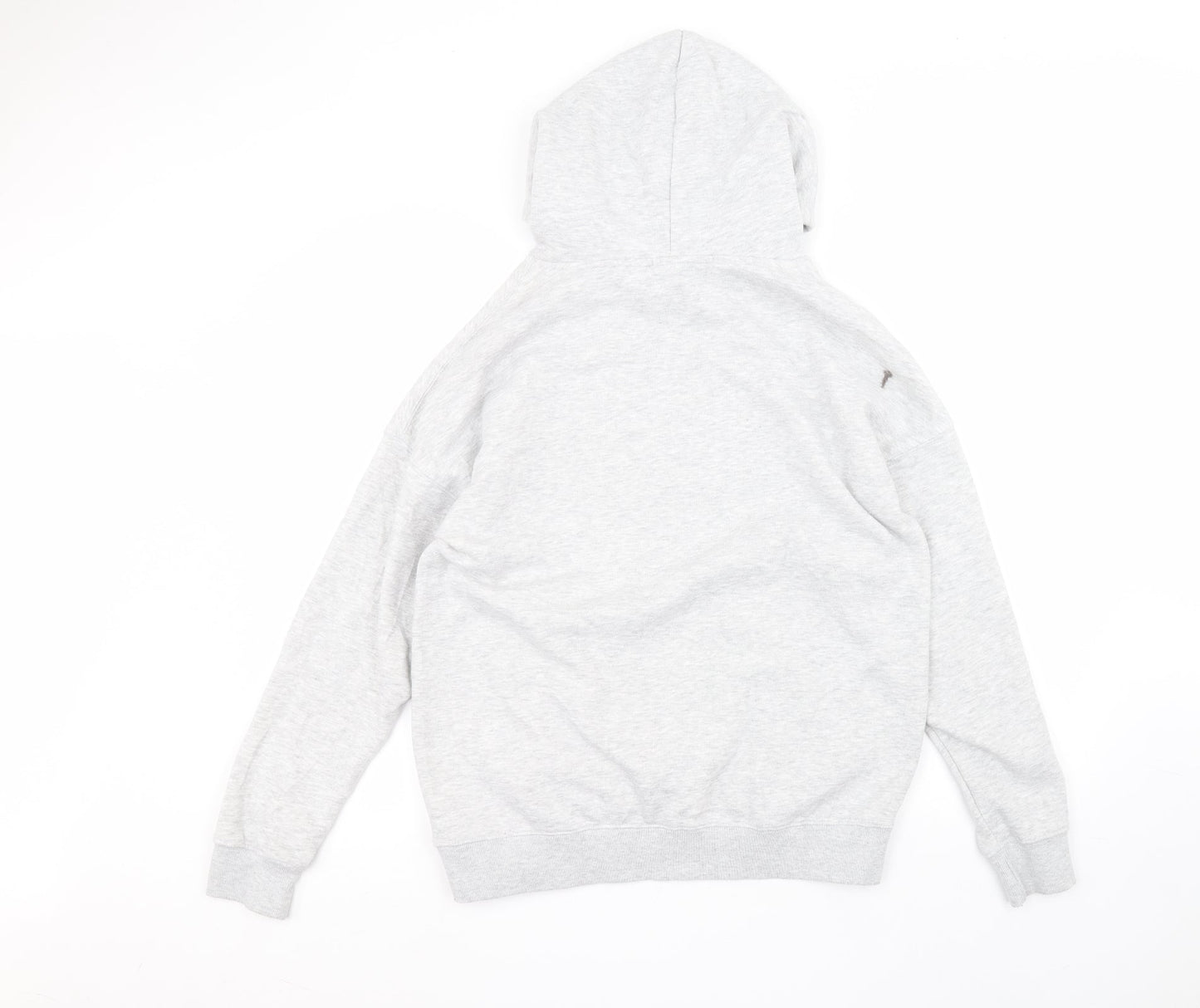 FB sister Womens White  Cotton Pullover Hoodie Size S