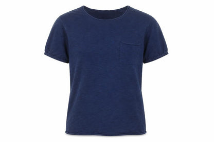 River Island Womens Blue  Cotton Basic T-Shirt Size M Round Neck