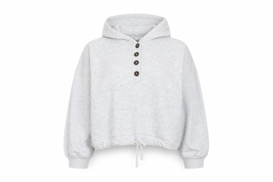 Primark Womens Grey  Polyester Pullover Hoodie Size 14