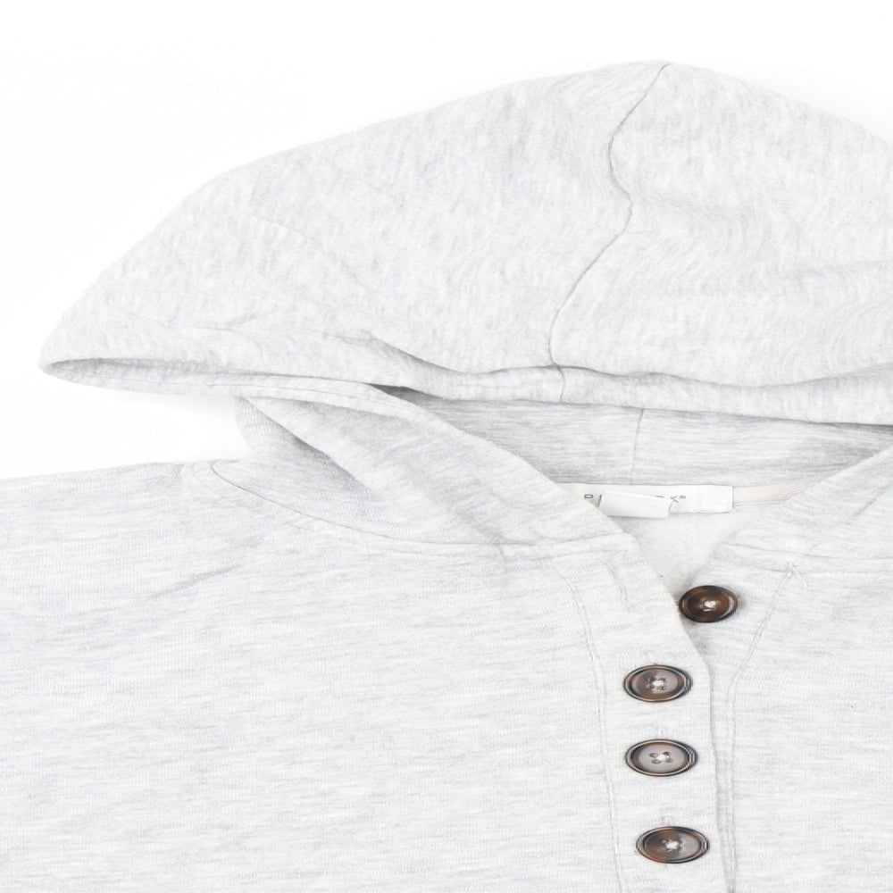 Primark Womens Grey  Polyester Pullover Hoodie Size 14