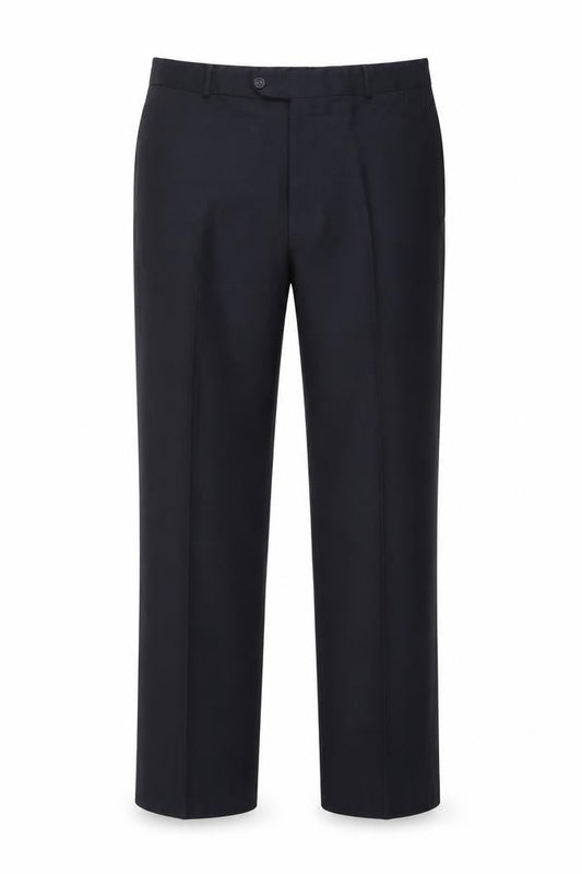 Armando Mens Blue Plaid Acetate Trousers   L26 in Regular