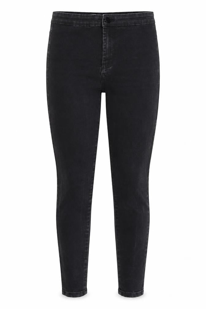 Denim & Co. Womens Black  Cotton Skinny Jeans Size 10 L30 in Regular