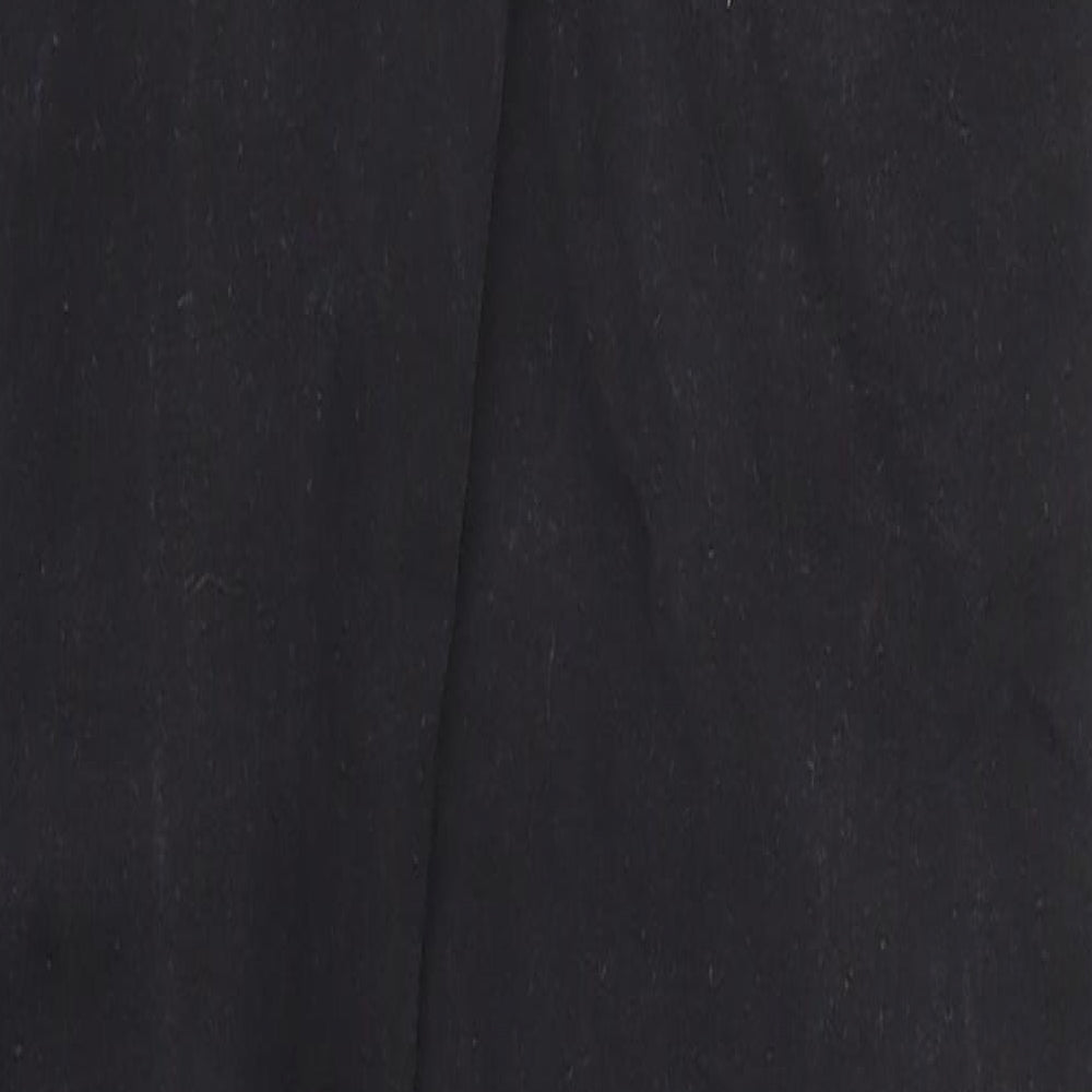 Denim & Co. Womens Black  Cotton Skinny Jeans Size 10 L30 in Regular