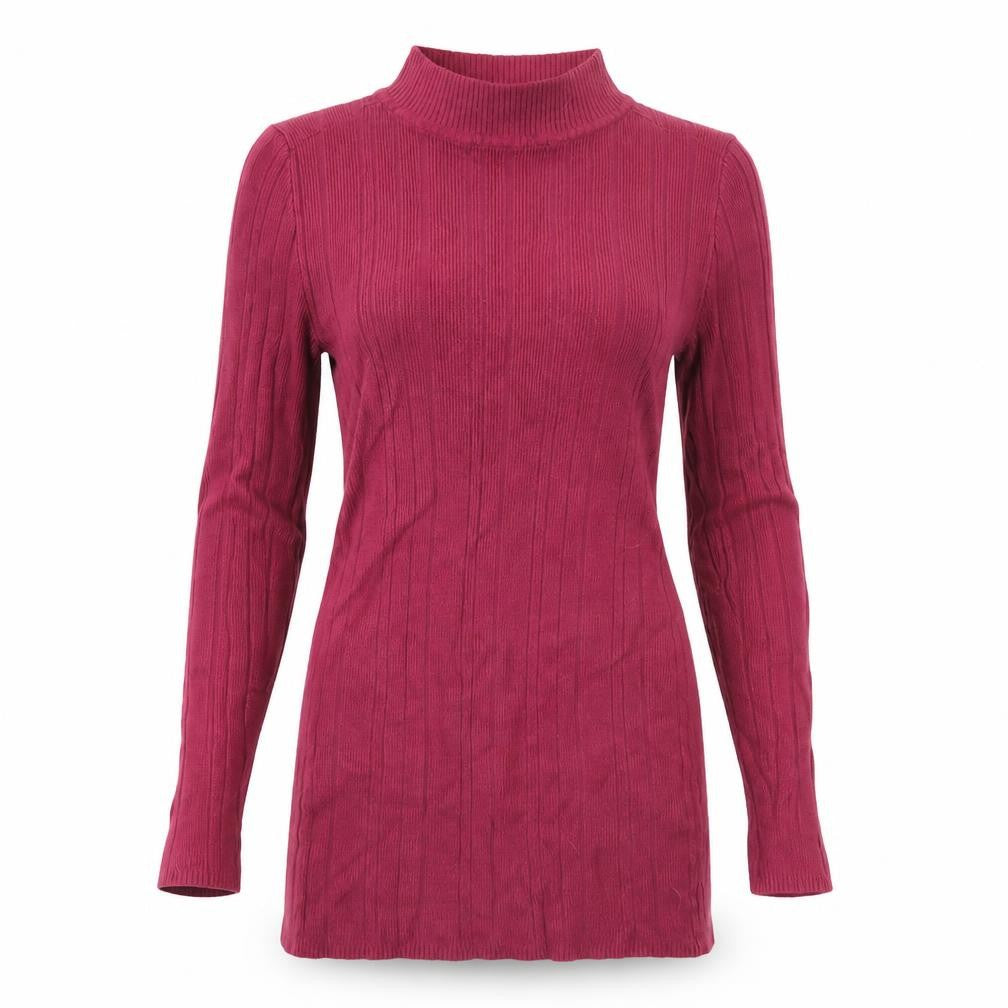 Atmosphere Womens Pink High Neck  Viscose Pullover Jumper Size 8