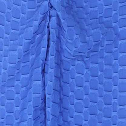Preworn Womens Blue  Cotton Trousers  Size M L23 in Regular
