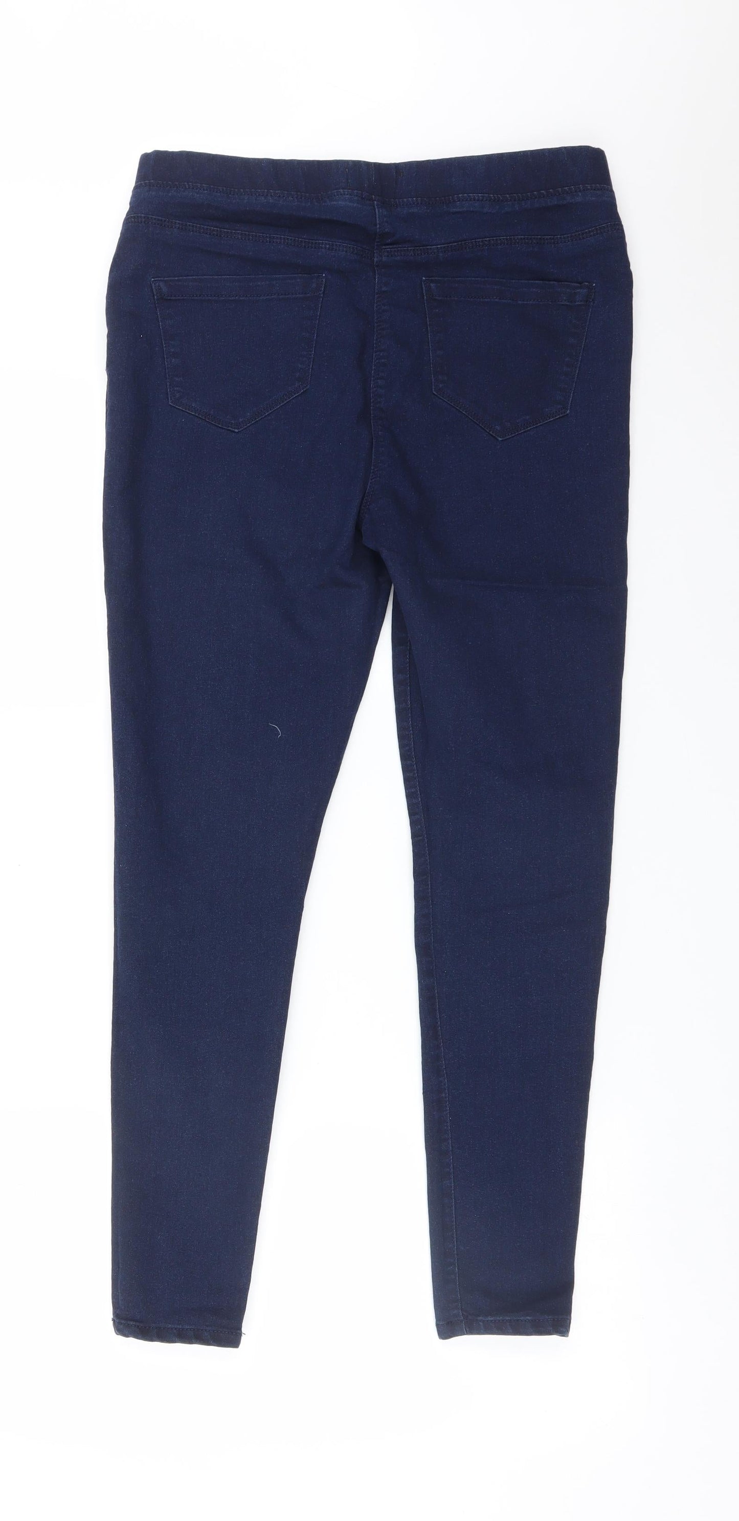 Studio Womens Blue  Cotton Jegging Jeans Size 12 L27 in Regular