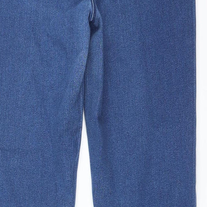 Preloved M&Co Womens Blue  Cotton Jegging Jeans Size 10 L29 in Regular - Label