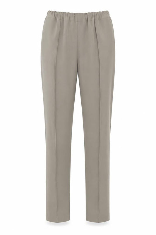 Classic Womens Brown  Polyester Trousers  Size 10 L25 in Regular