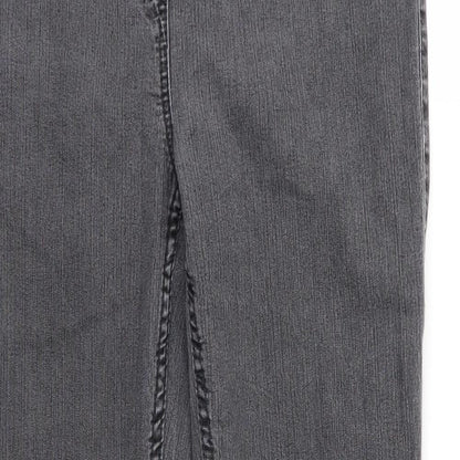 M&Co Womens Black  Cotton Jegging Jeans Size 12 L30 in Regular