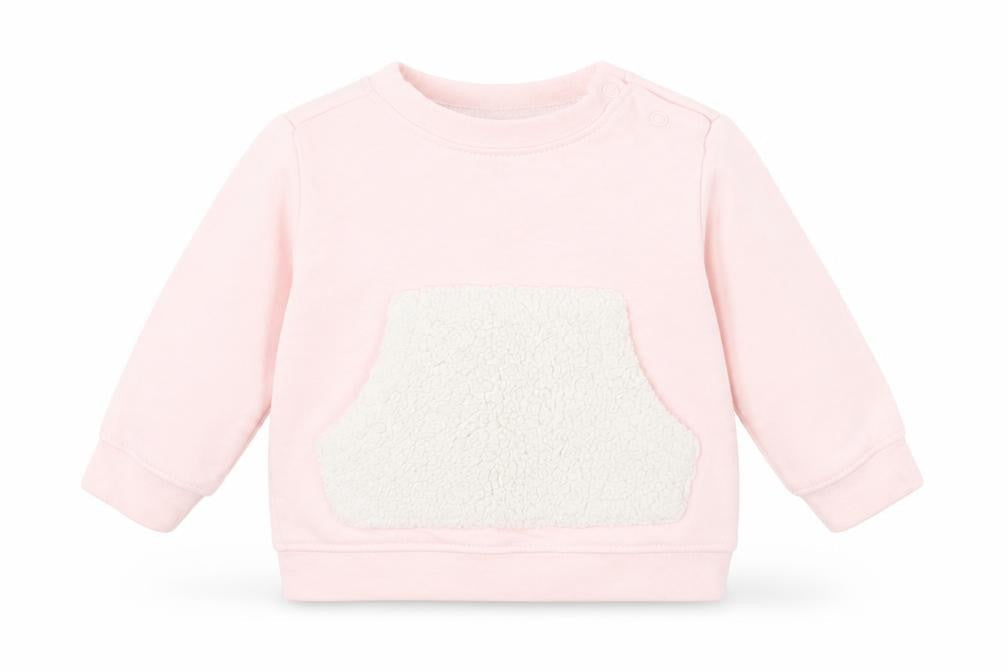 Kyle & Deena Girls Pink  Cotton Pullover Jumper Size 0-3 Months