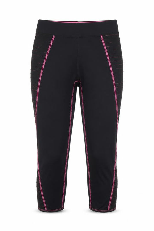 Atmosphere Womens Black  Polyester Compression Leggings Size 6 L18 in Regular