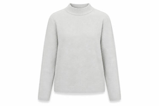 Vero Moda Womens Grey Round Neck  Acrylic Pullover Jumper Size S