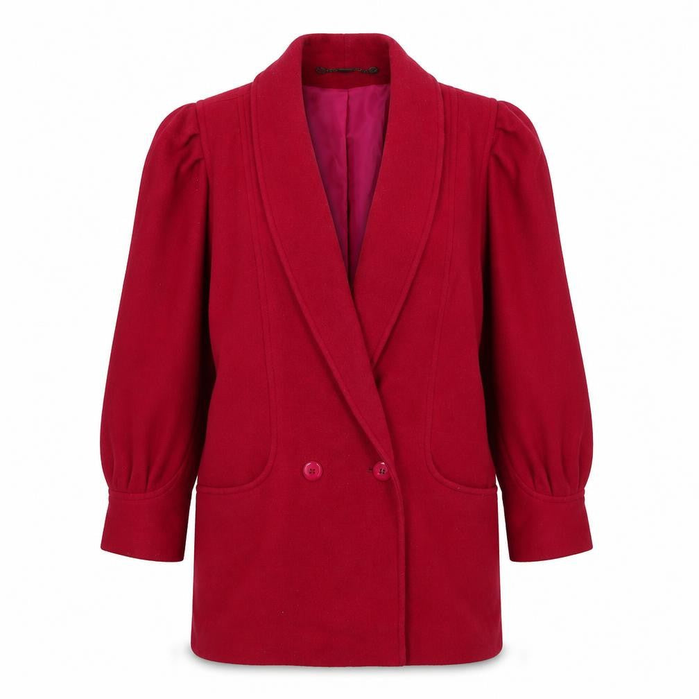 C&S Womens Pink   Overcoat Coat Size 14