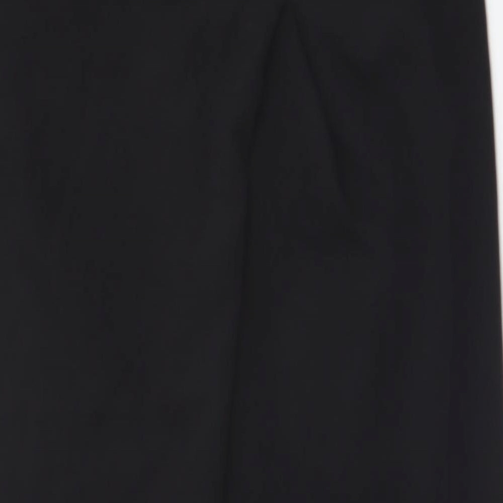 New Look Womens Black  Polyester Trousers  Size 12 L28 in Regular
