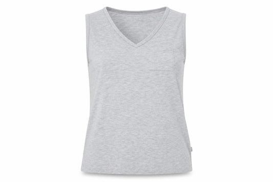 Matalan Womens Grey  Polyester Basic T-Shirt Size M Round Neck