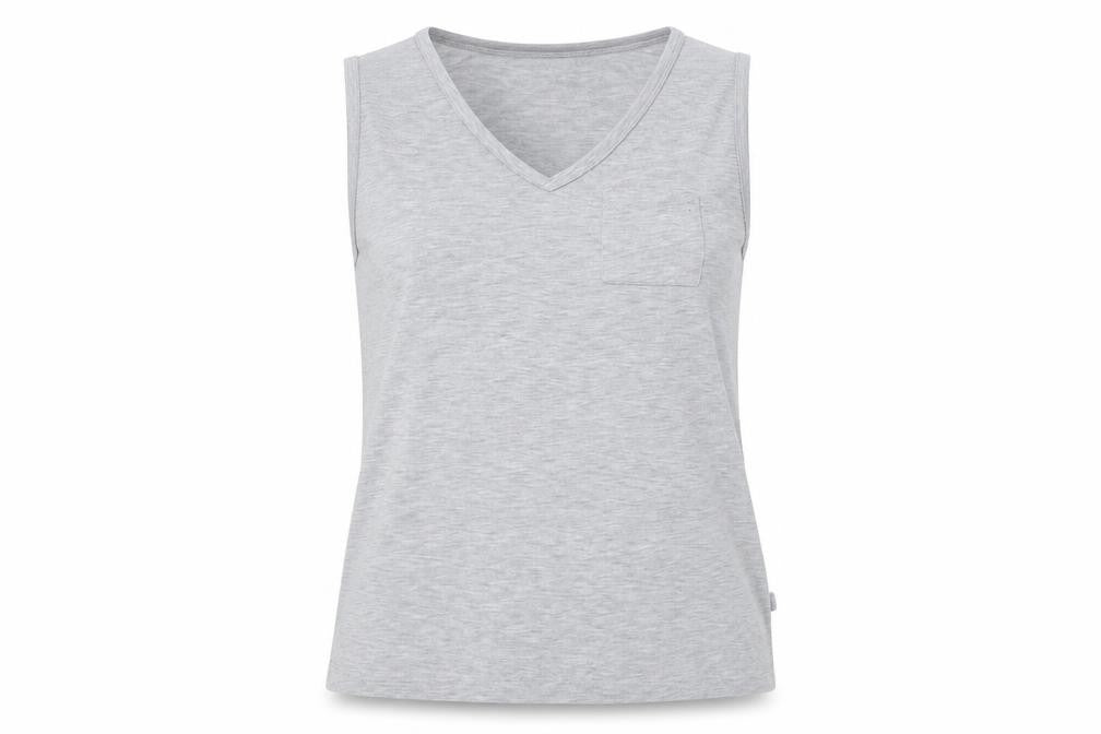 Matalan Womens Grey  Polyester Basic T-Shirt Size M Round Neck