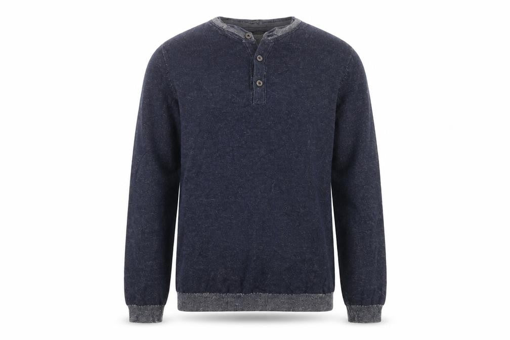 George Womens Blue Round Neck  Cotton Pullover Jumper Size S