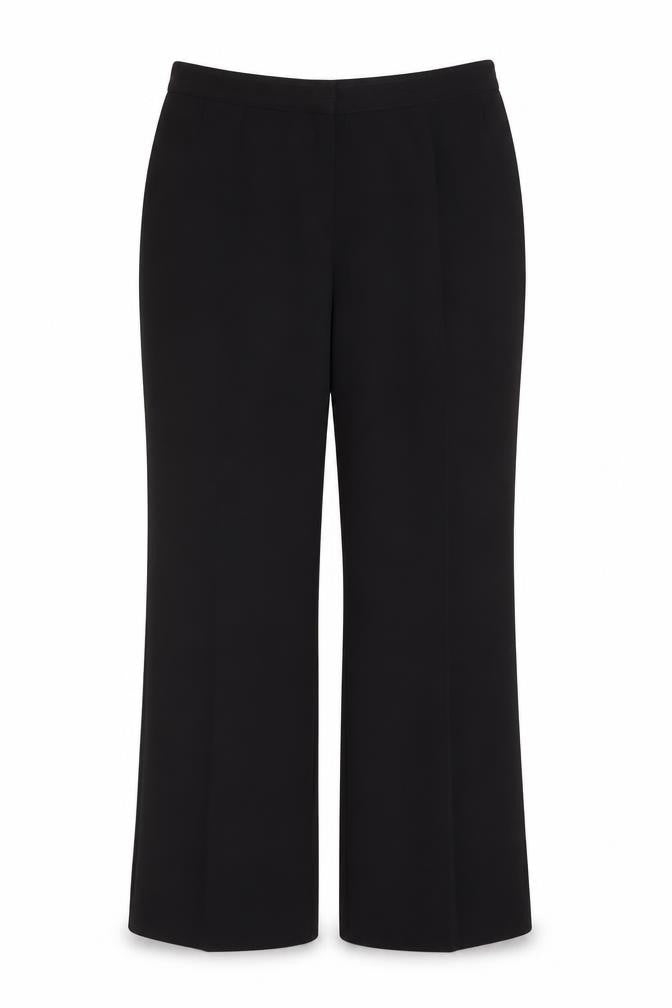 Busy Womens Black  Polyester Trousers  Size 14 L29 in Regular
