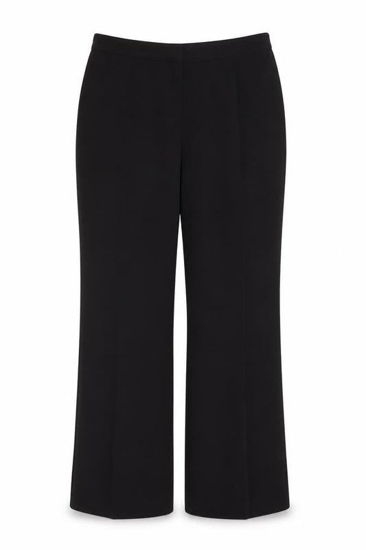 Busy Womens Black  Polyester Trousers  Size 14 L29 in Regular