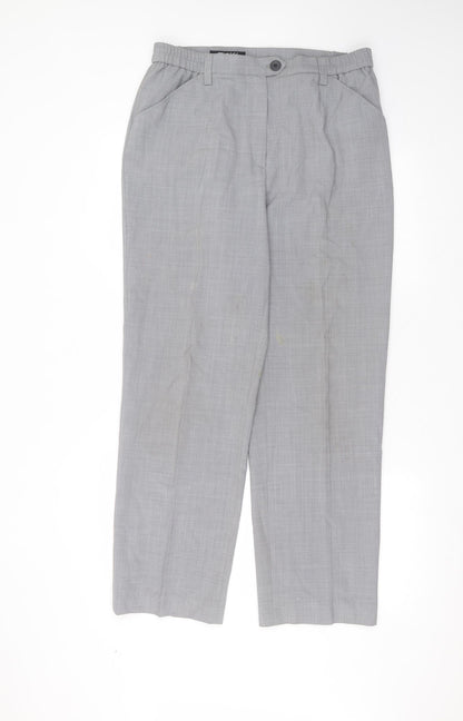 wichele Womens Grey  Polyester Trousers  Size 16 L28 in Regular