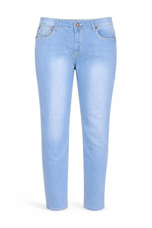 Womens Blue  Polyester Skinny Jeans Size XL L31 in Regular