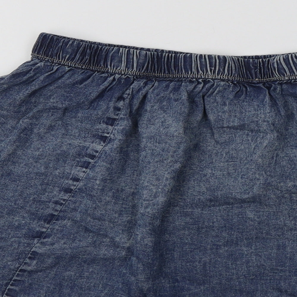 Primark Womens Blue  Cotton Mini Set Size 12
