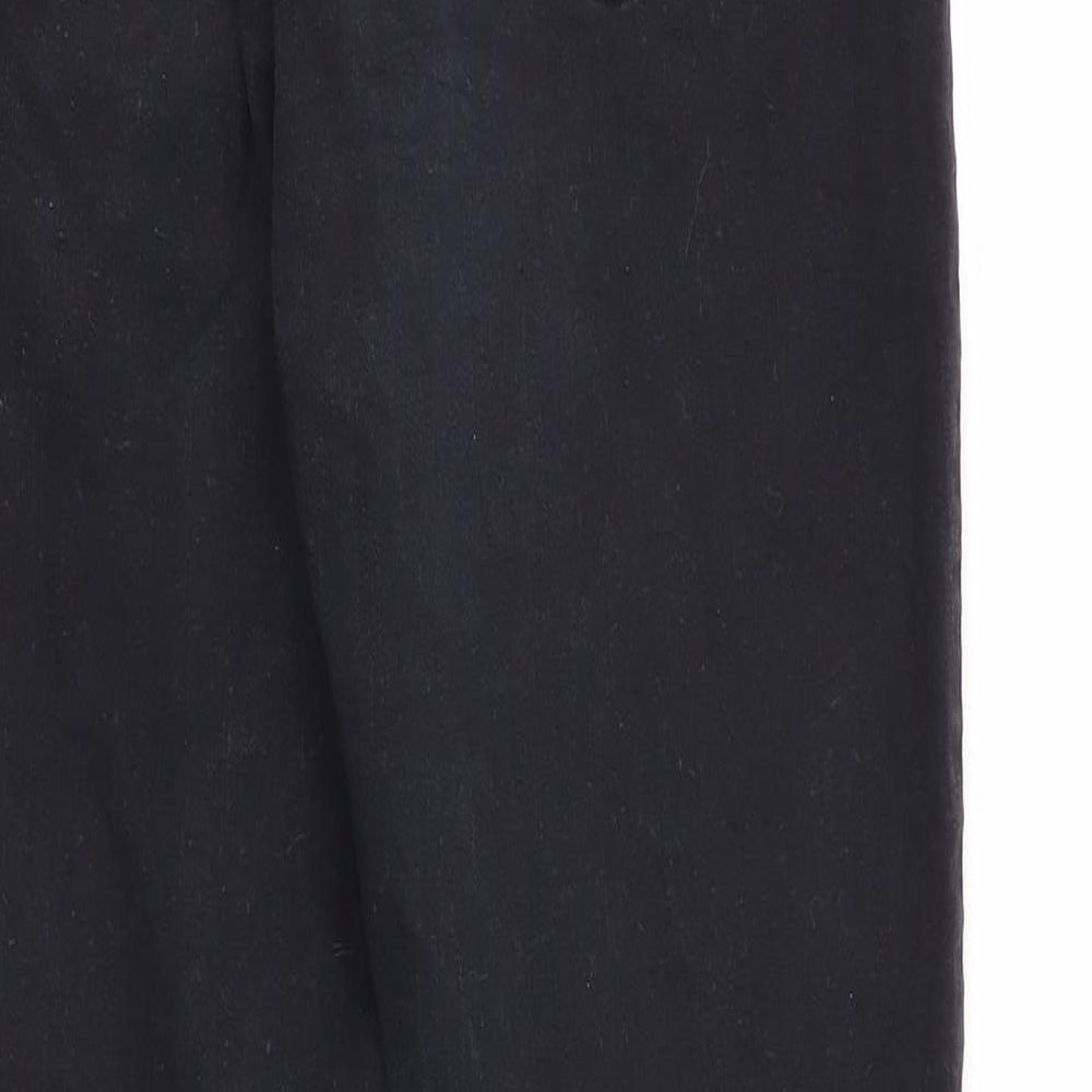 Topshop Jamie Mens Black  Cotton Skinny Jeans Size 28 in L26 in Regular