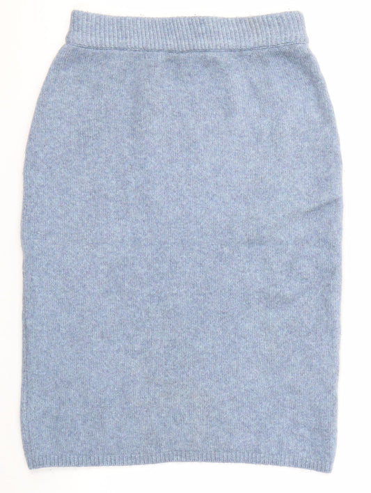 Ranosh Womens Blue  Acrylic Straight & Pencil Skirt Size XL