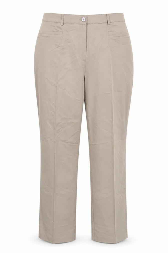Gelco Womens Brown  Viscose Dress Pants Trousers Size 16 L30 in Regular
