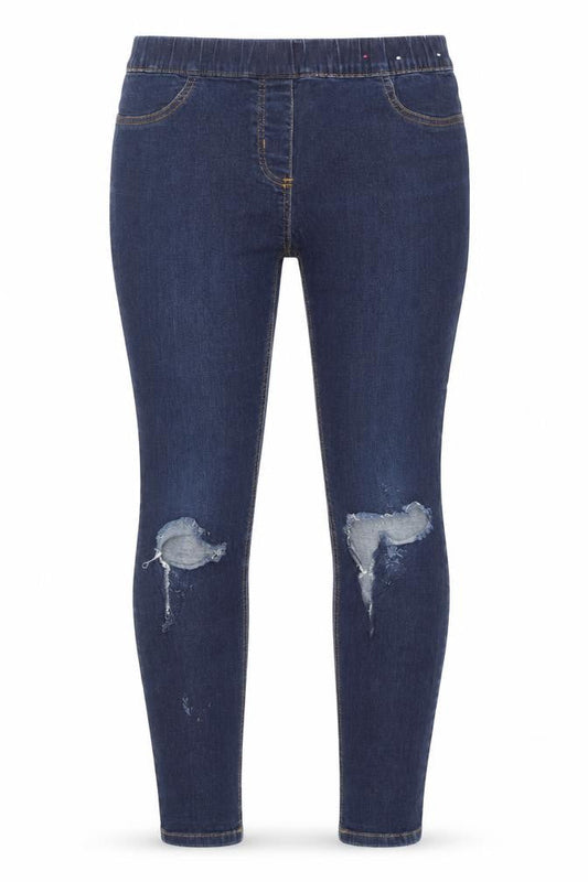 TU Womens Blue  Cotton Skinny Jeans Size 10 L27 in Regular