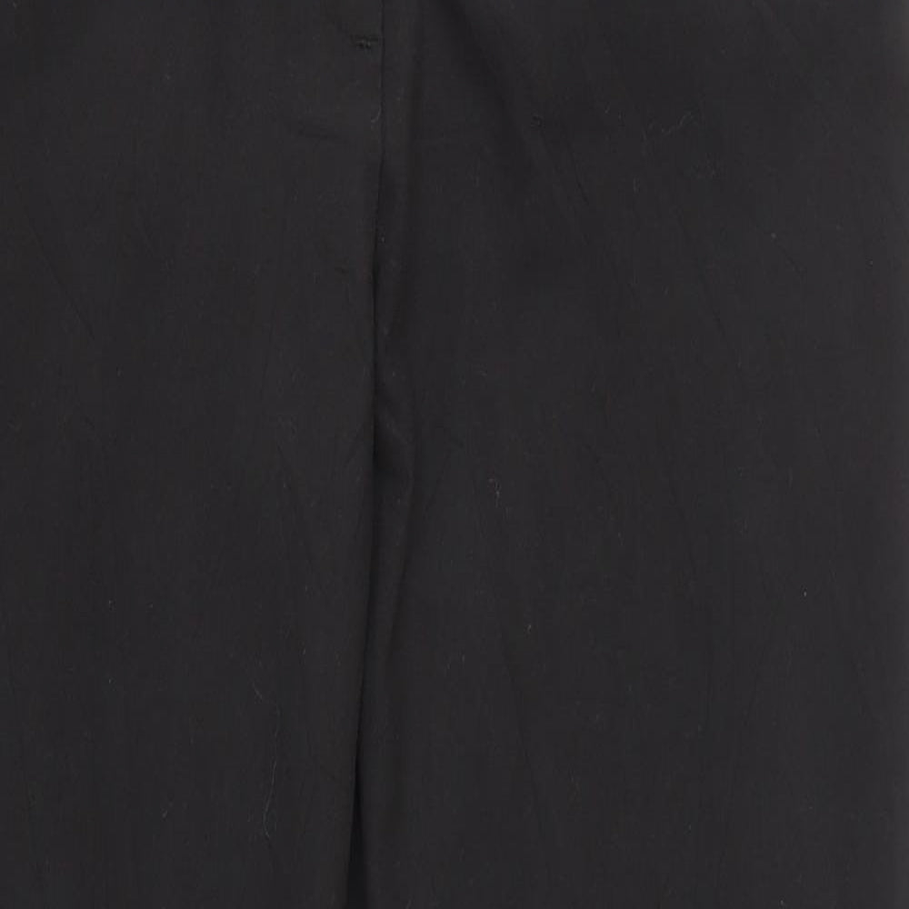 incorporatewear Womens Black  Polyester Dress Pants Trousers Size 10 L26 in Regular