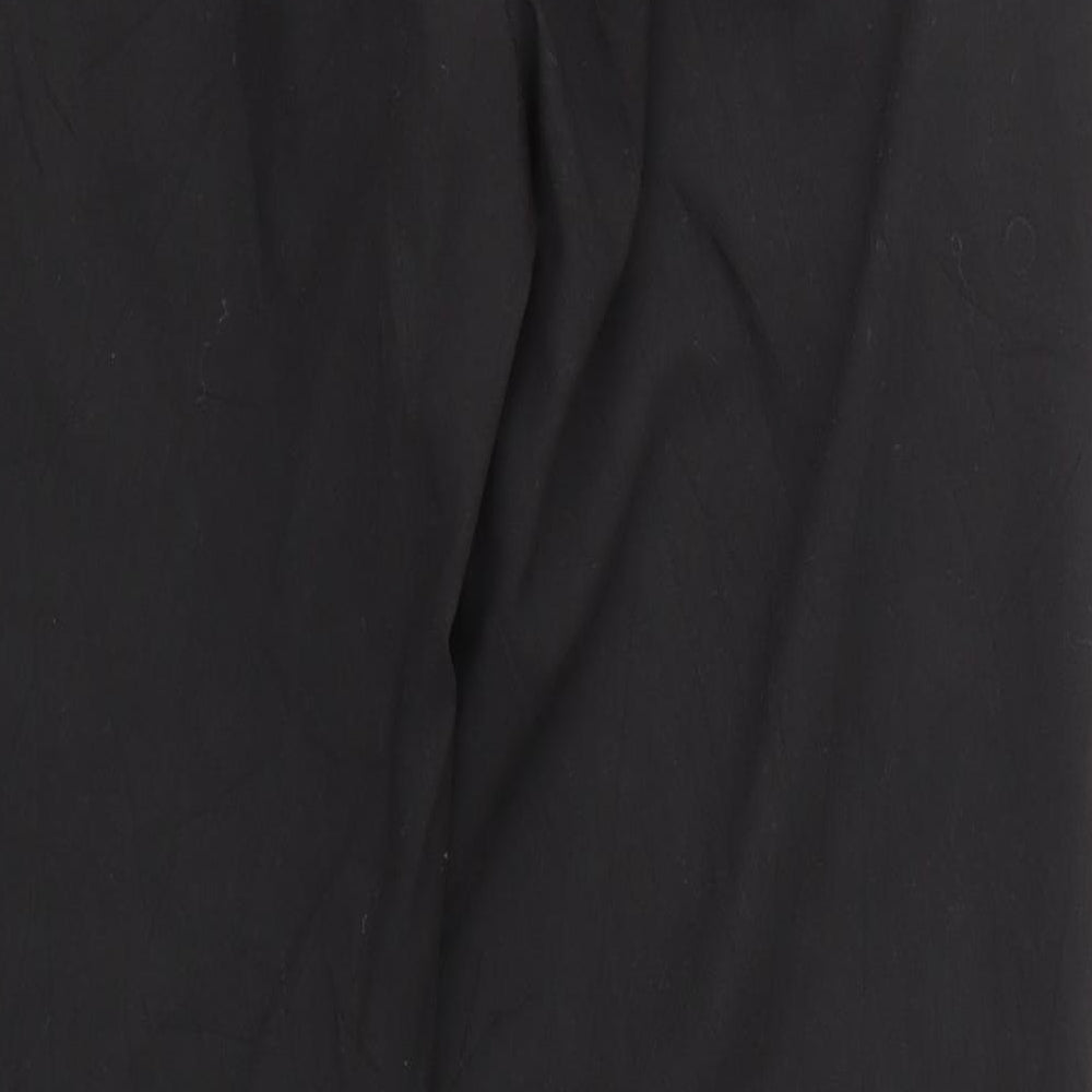 incorporatewear Womens Black  Polyester Dress Pants Trousers Size 10 L26 in Regular