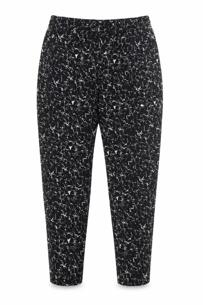 H&M Womens Black  Polyester Dress Pants Trousers Size 8 L24 in Regular