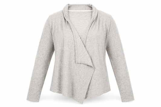 F&F Womens Brown V-Neck  Polyester Cardigan Jumper Size 10
